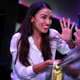 Alexandria Ocasio-Cortez celebrates her victory at La Boom night club in Queens on November 6, 2018 in New York City. With her win against Republican Anthony Pappas, Ocasio-Cortez became the youngest woman elected to Congress.